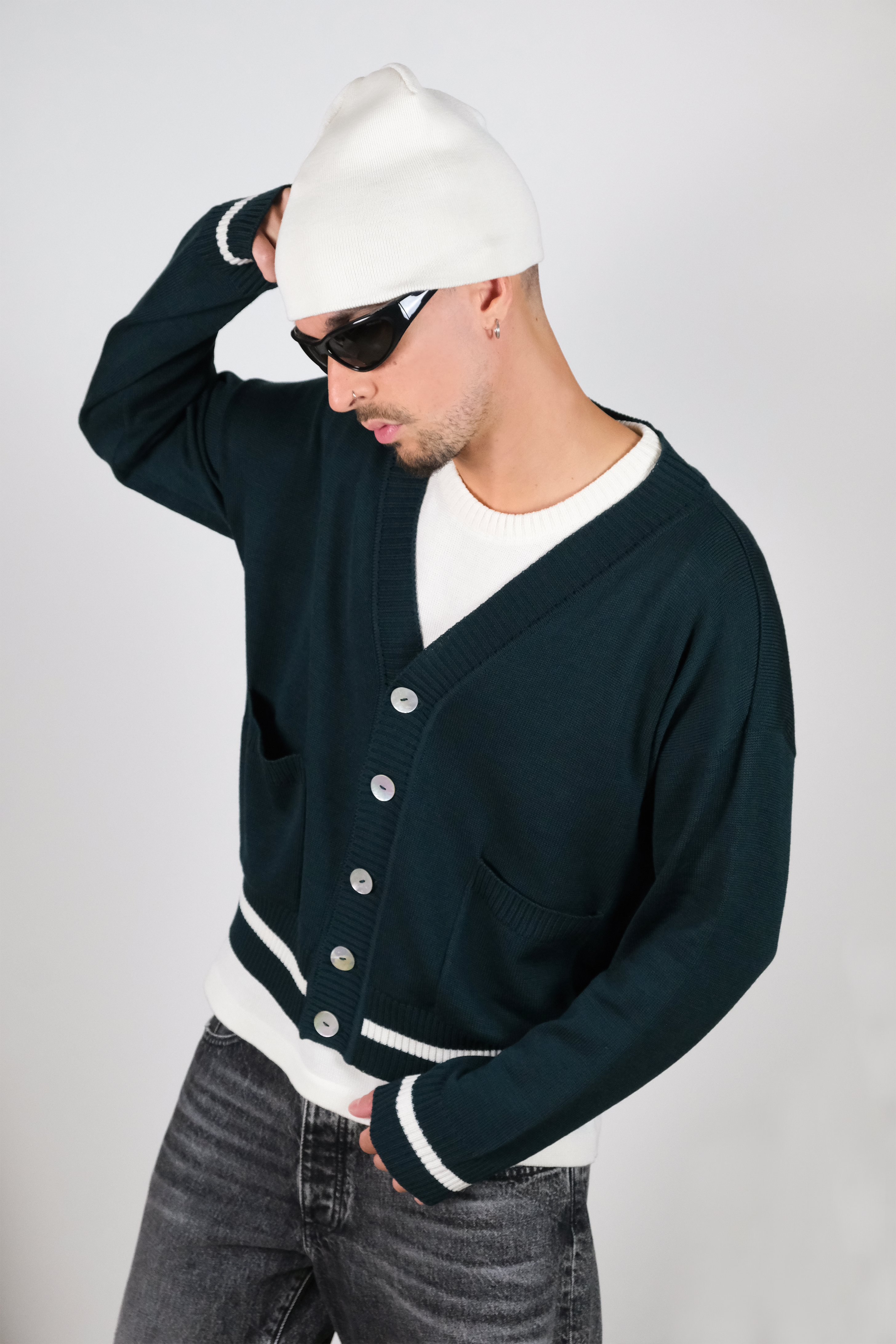 FOREST BOXY CARDIGAN