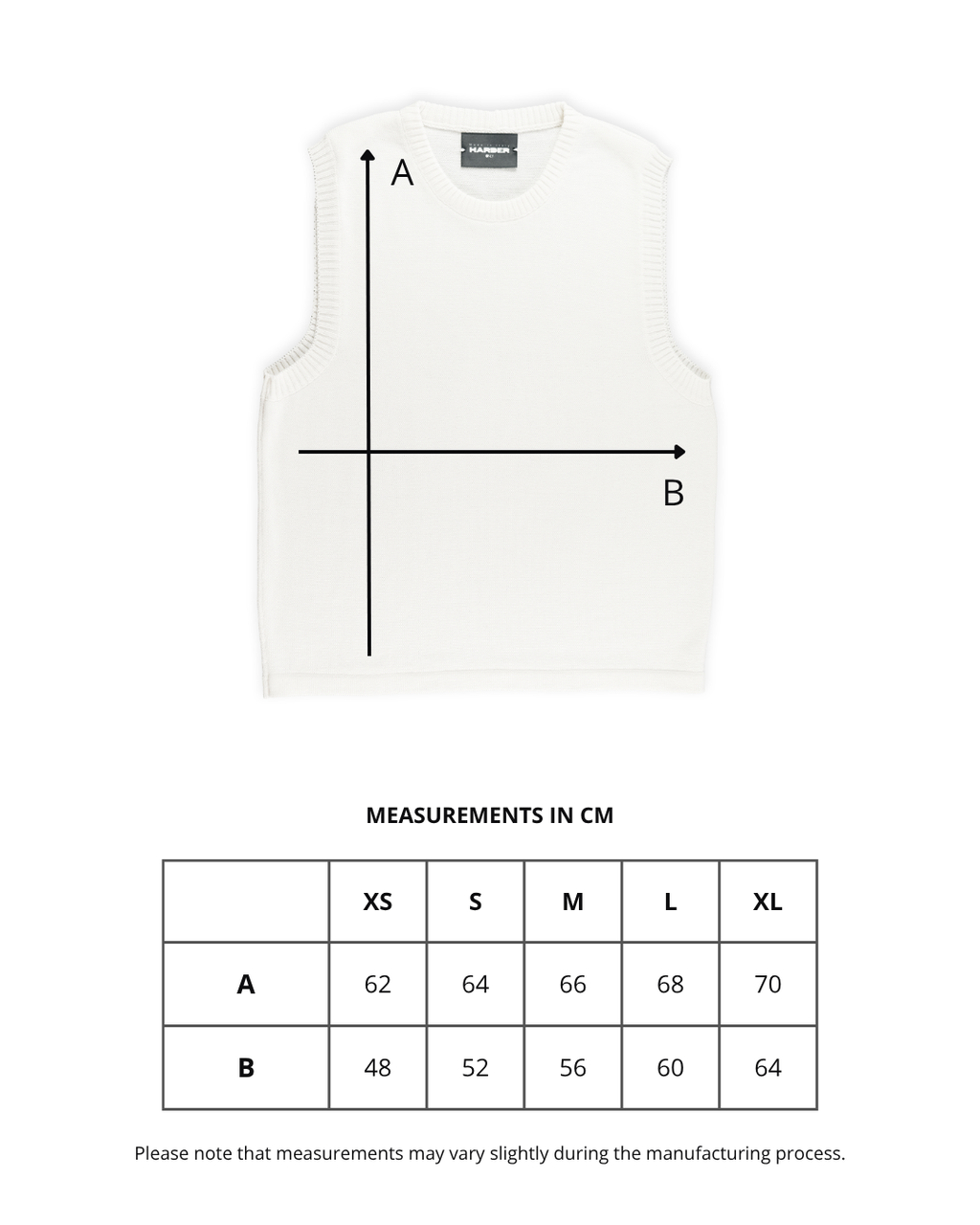 CREAM SLEEVELESS SWEATER