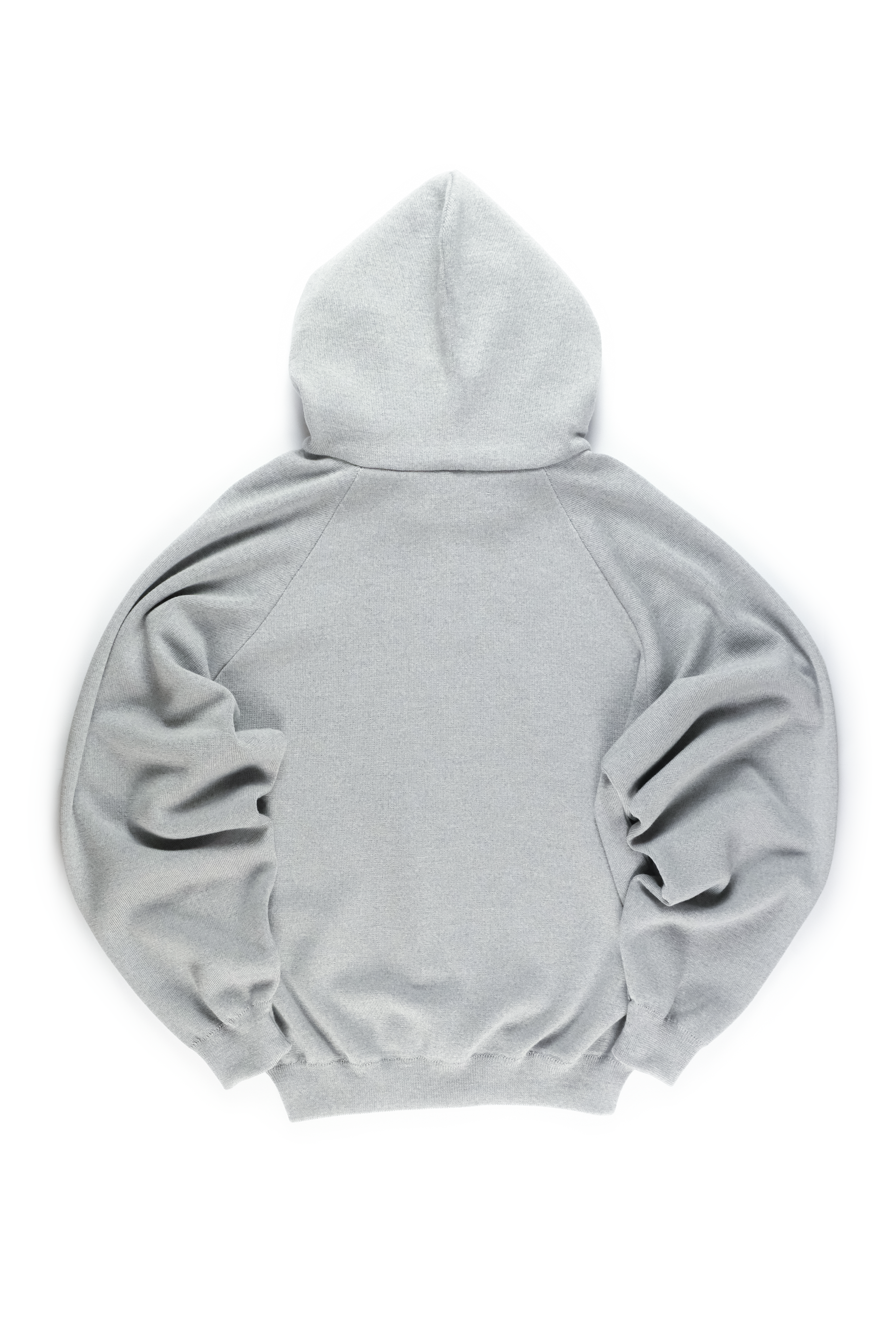 SILVER KNIT ZIP HOODIE