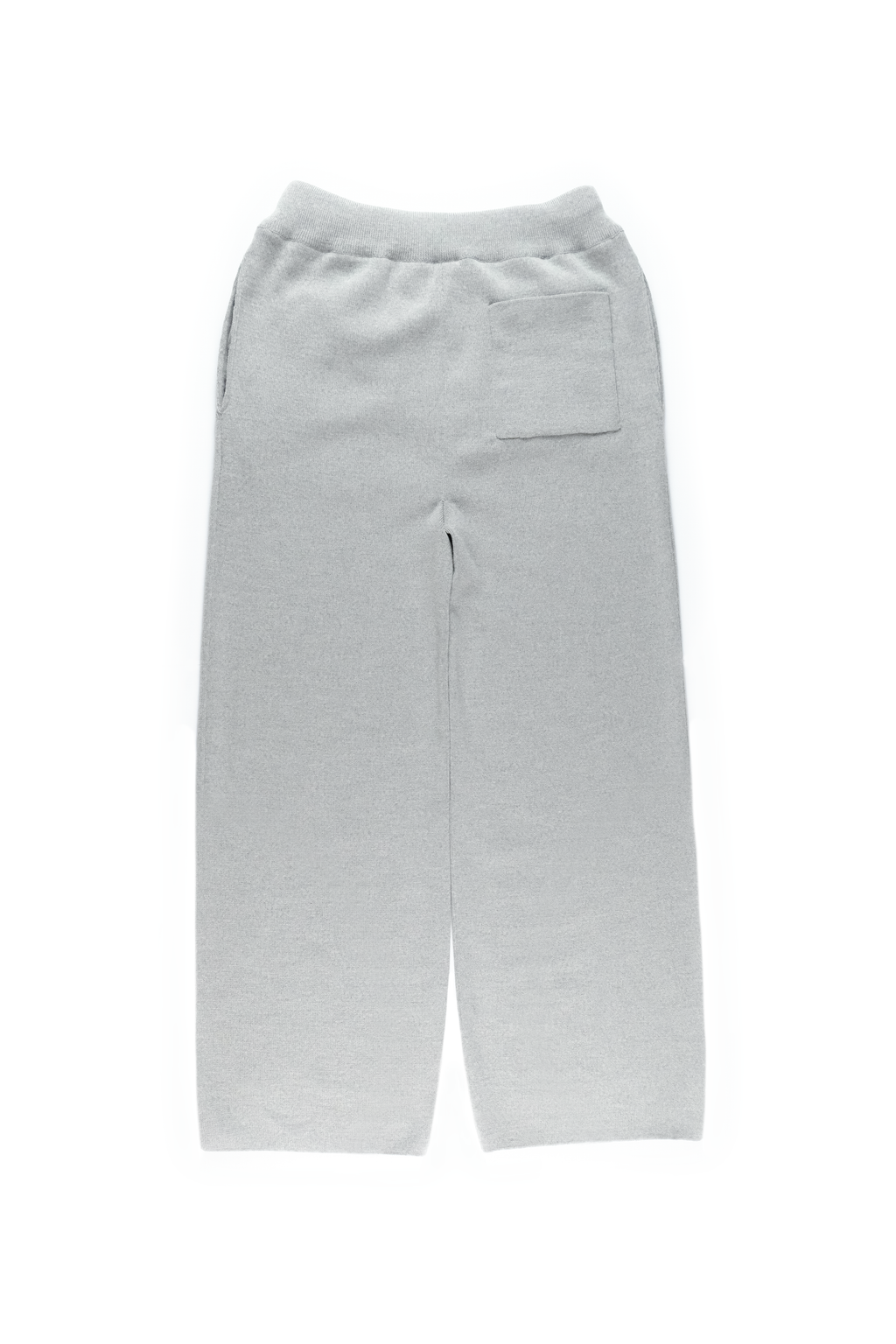 SILVER KNIT SWEATPANTS