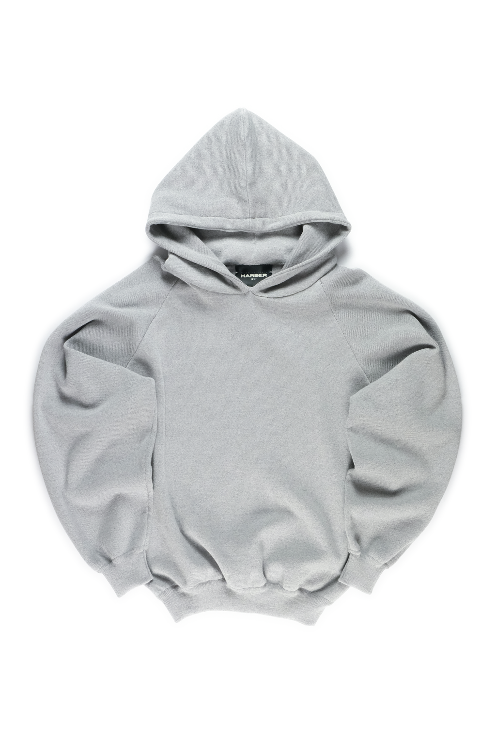 SILVER KNIT HOODIE